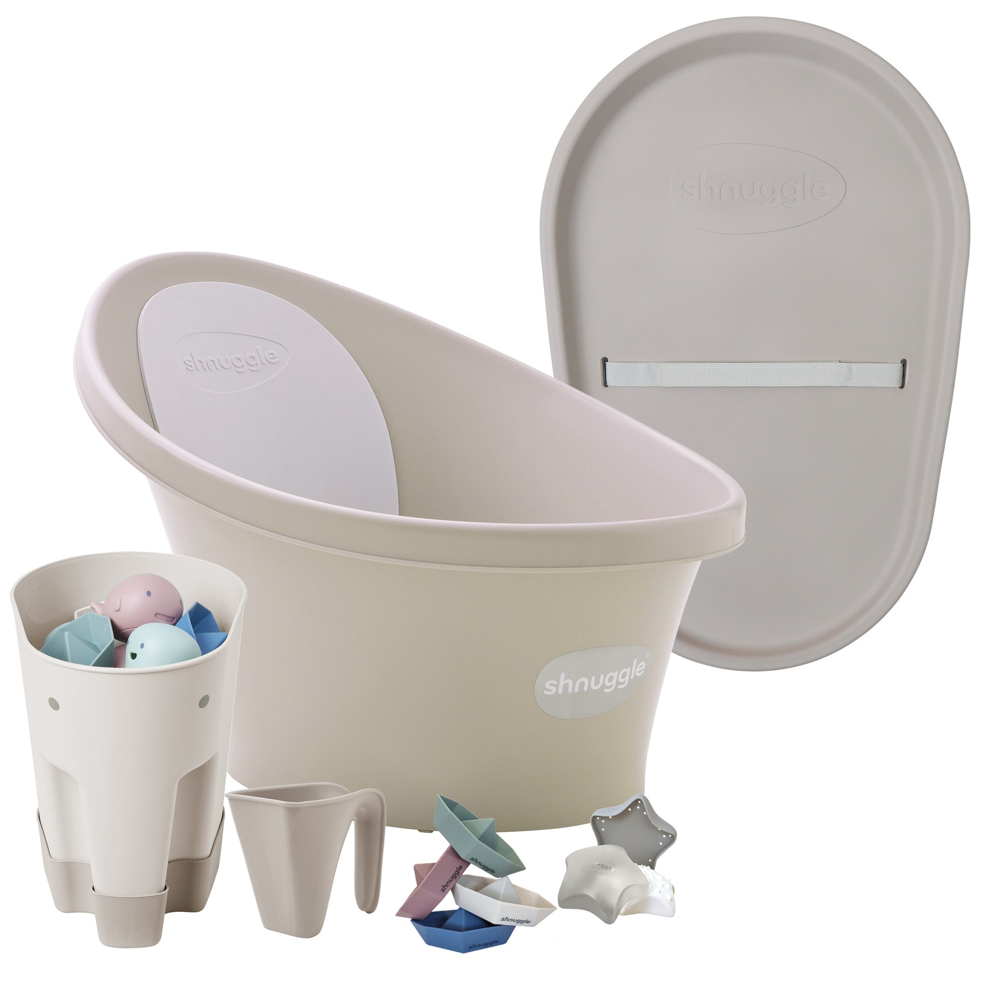 Shnuggle Bath & Change 6-Piece Bundle- Bambi Baby