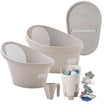 Shnuggle Growing Family Bath Time 7-Piece Bundle