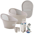 Shnuggle Growing Family Bath Time 7-Piece Bundle - Bambi Baby