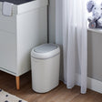 Shnuggle Nappy Bin in White/Grey - Bambi Baby