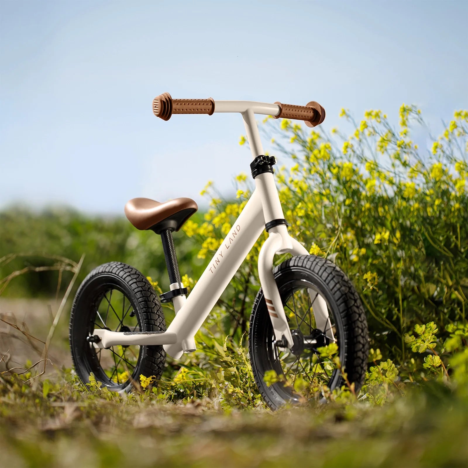 Tiny Land® Balance Bike - Milky White- Bambi Baby