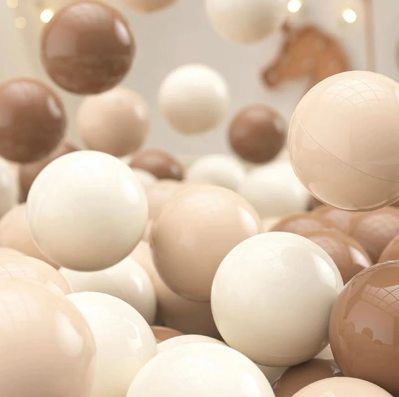 Tiny Land® Ocean Ball - 200 pcs with Varied Colors- Bambi Baby