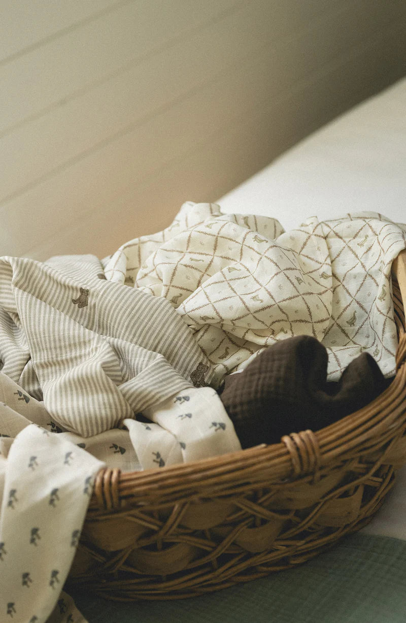 Oilo 2-Pack Swaddle- Bambi Baby