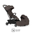 Silver Cross Nia Compact Stroller + Folding Bassinet Bundle