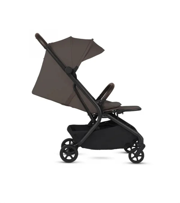 Silver Cross Nia Compact Stroller + Folding Bassinet Bundle- Bambi Baby