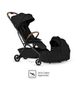 Silver Cross Nia Compact Stroller + Folding Bassinet Bundle - Bambi Baby