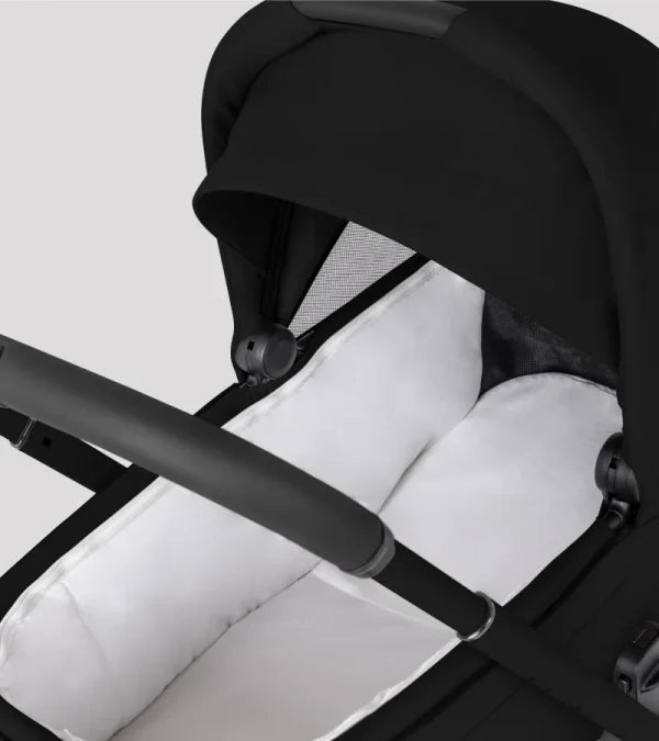 Silver Cross Breez Compact Stroller + Folding Bassinet Bundle- Bambi Baby