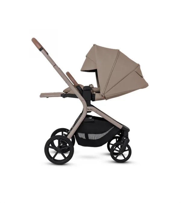 Silver Cross Breez Compact Stroller + Folding Bassinet Bundle- Bambi Baby