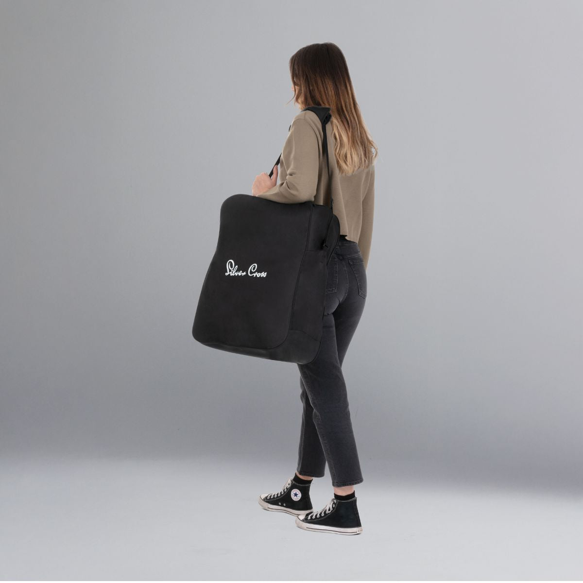 Silver Cross Clic/Nia Stroller Travel Bag In Black- Bambi Baby