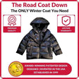 Onekid Car Seat Coat | The Road Coat Down - Black - Bambi Baby
