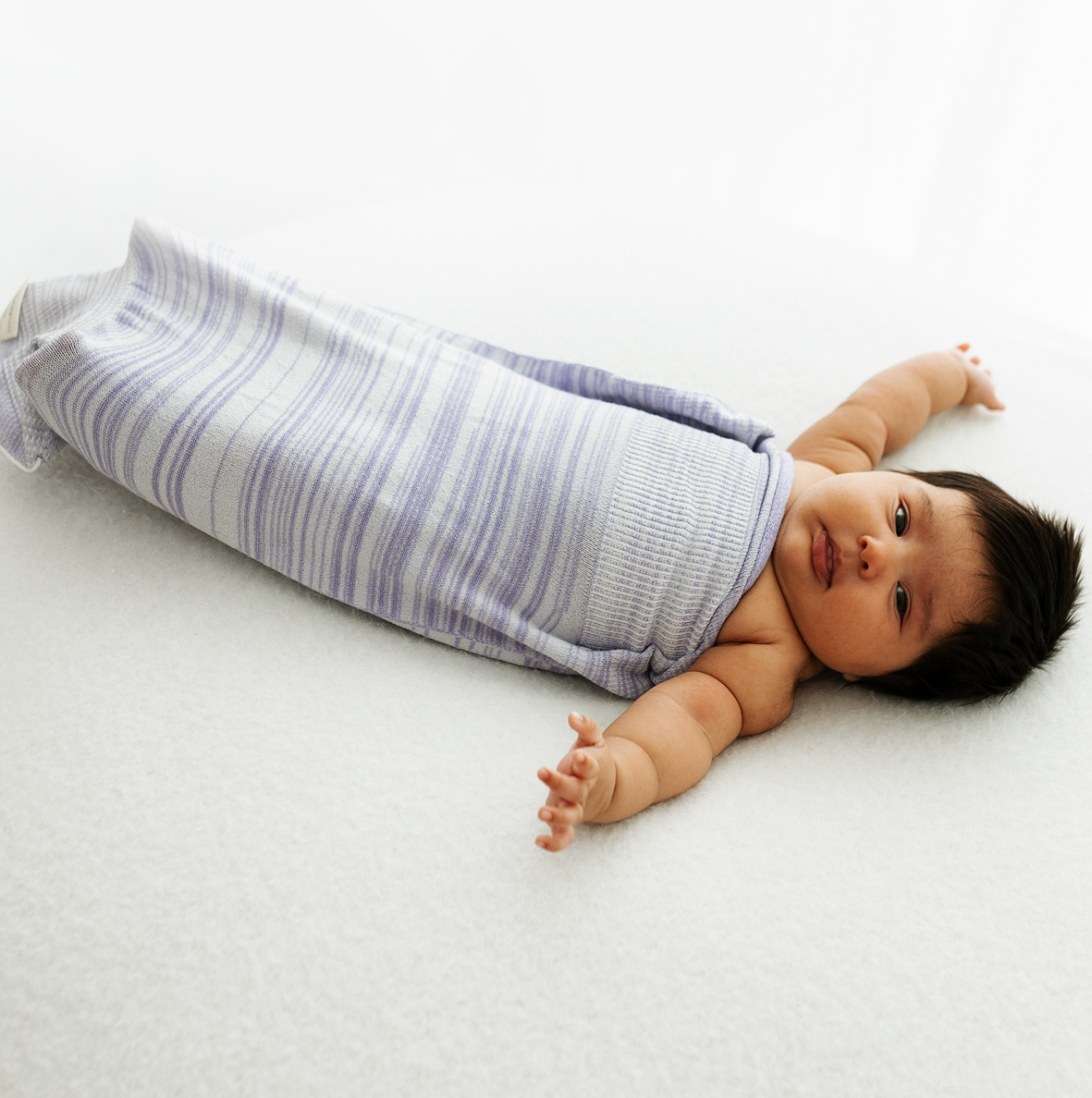 Swaddelini Lavender Swaddle Sleep Sack- Bambi Baby