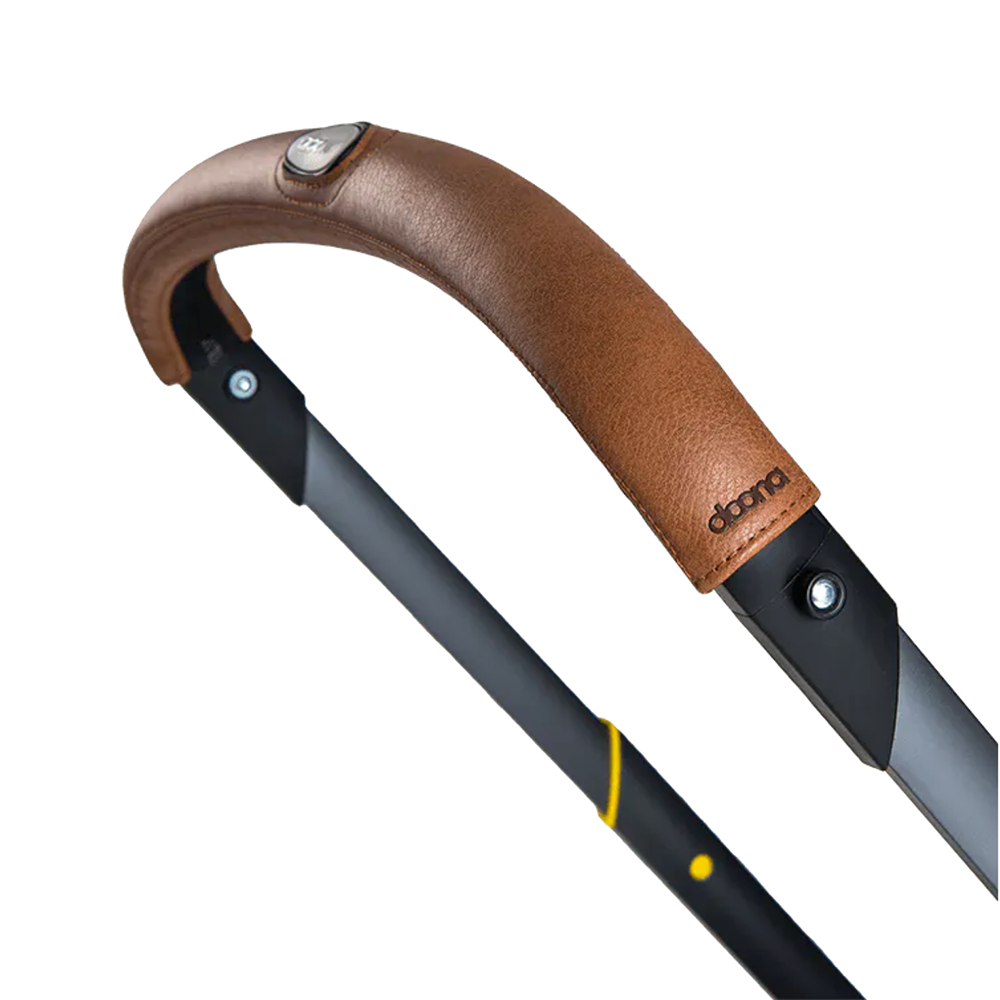 Doona Handlebar Cover, Leather US in Brown- Bambi Baby