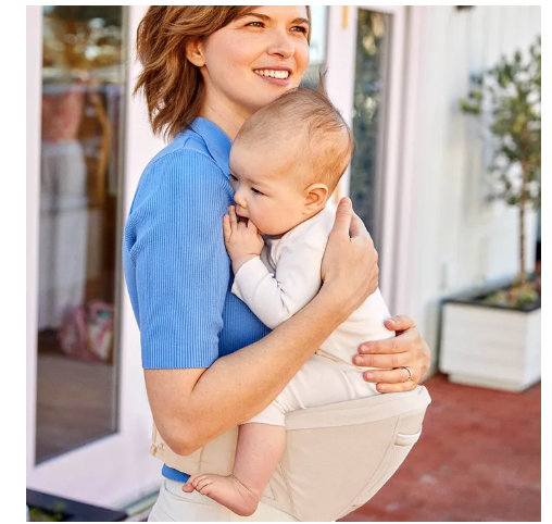 Ergobaby Lift Hip Seat Baby Carrier - Natural Beige- Bambi Baby