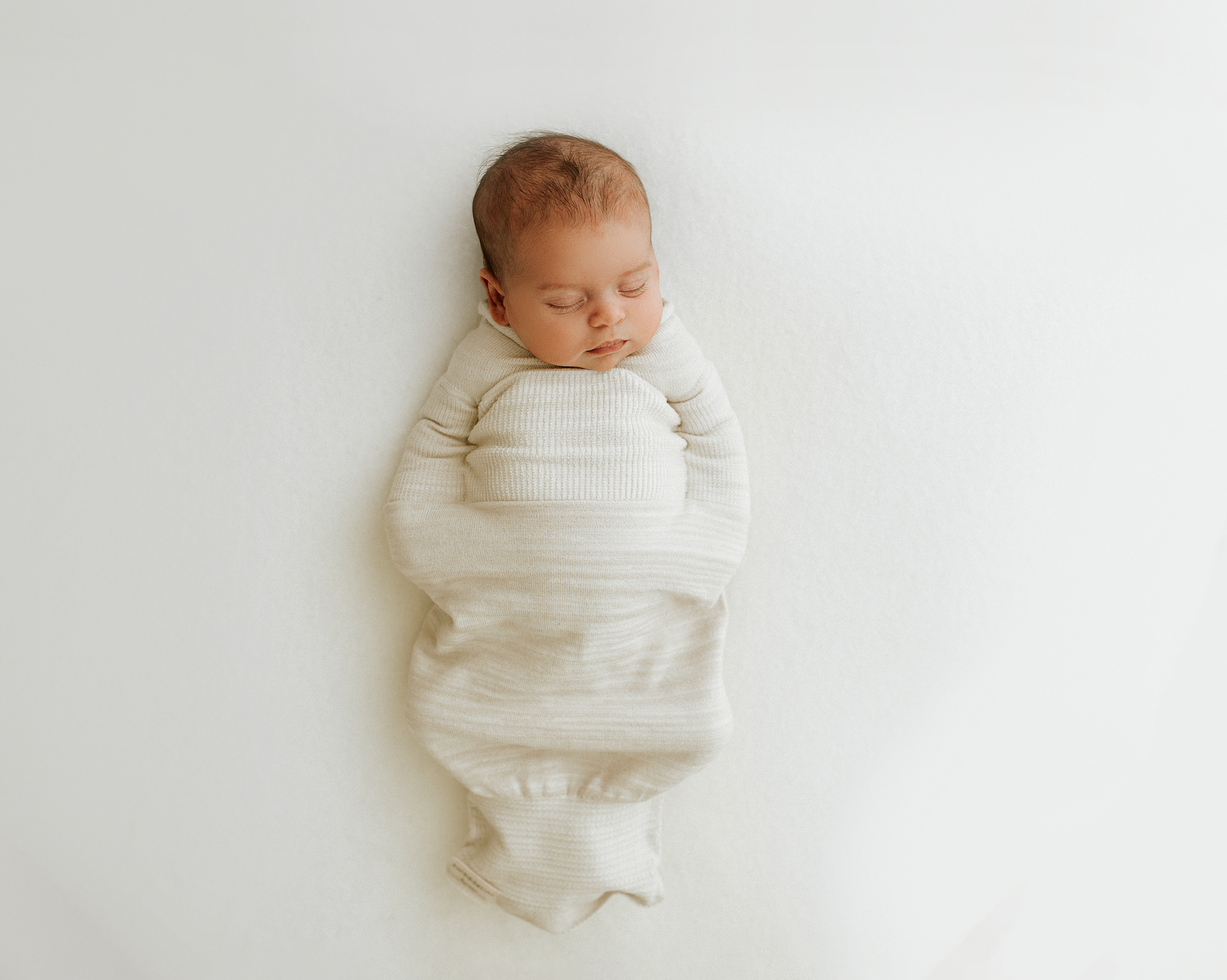Swaddelini Bamboo Blend Beige Swaddle Sleep Sack- Bambi Baby