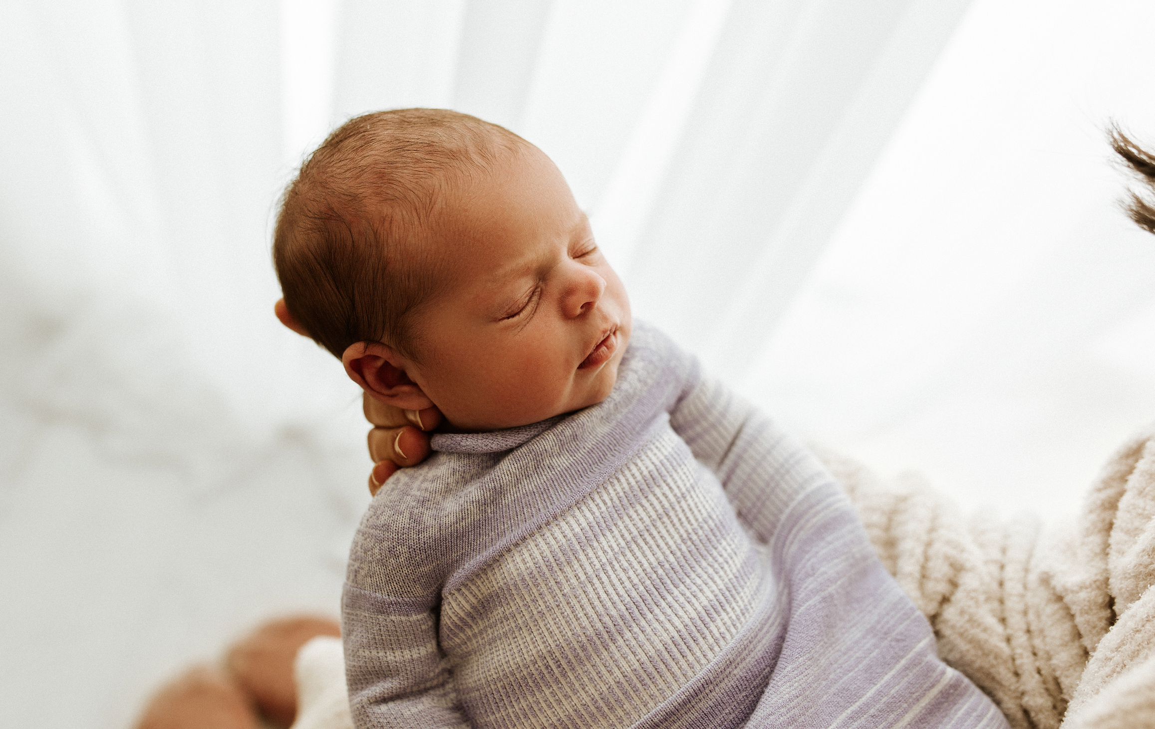 Swaddelini Lavender Swaddle Sleep Sack- Bambi Baby