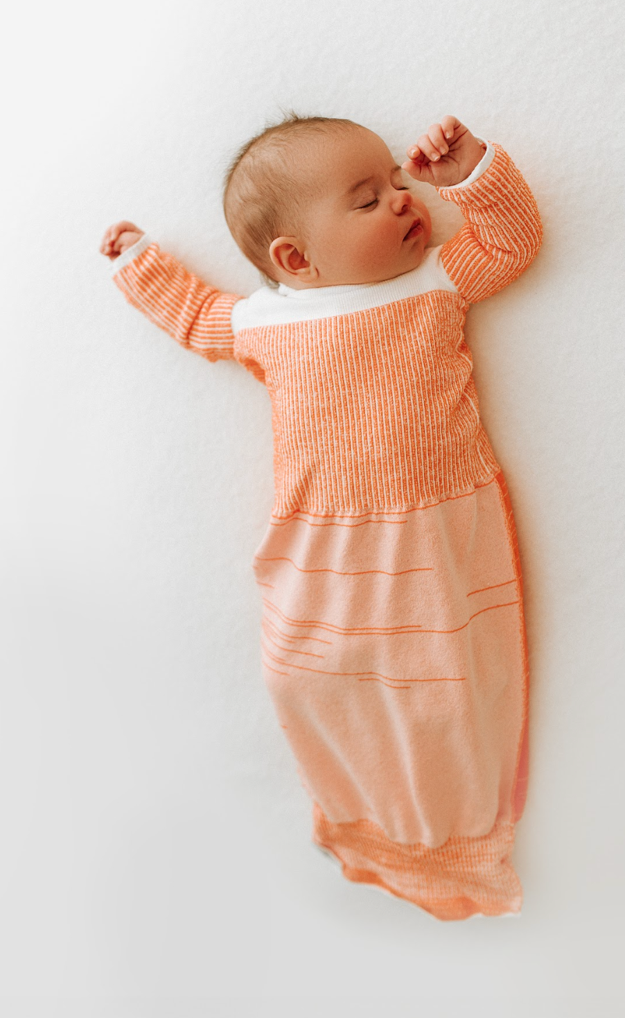 Swaddelini Orange Arms Out™ Long Sleeve Sleep Sack- Bambi Baby