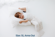 Swaddelini Bamboo Blend Beige Arms Out™ Long Sleeve Sleep Sack - Bambi Baby