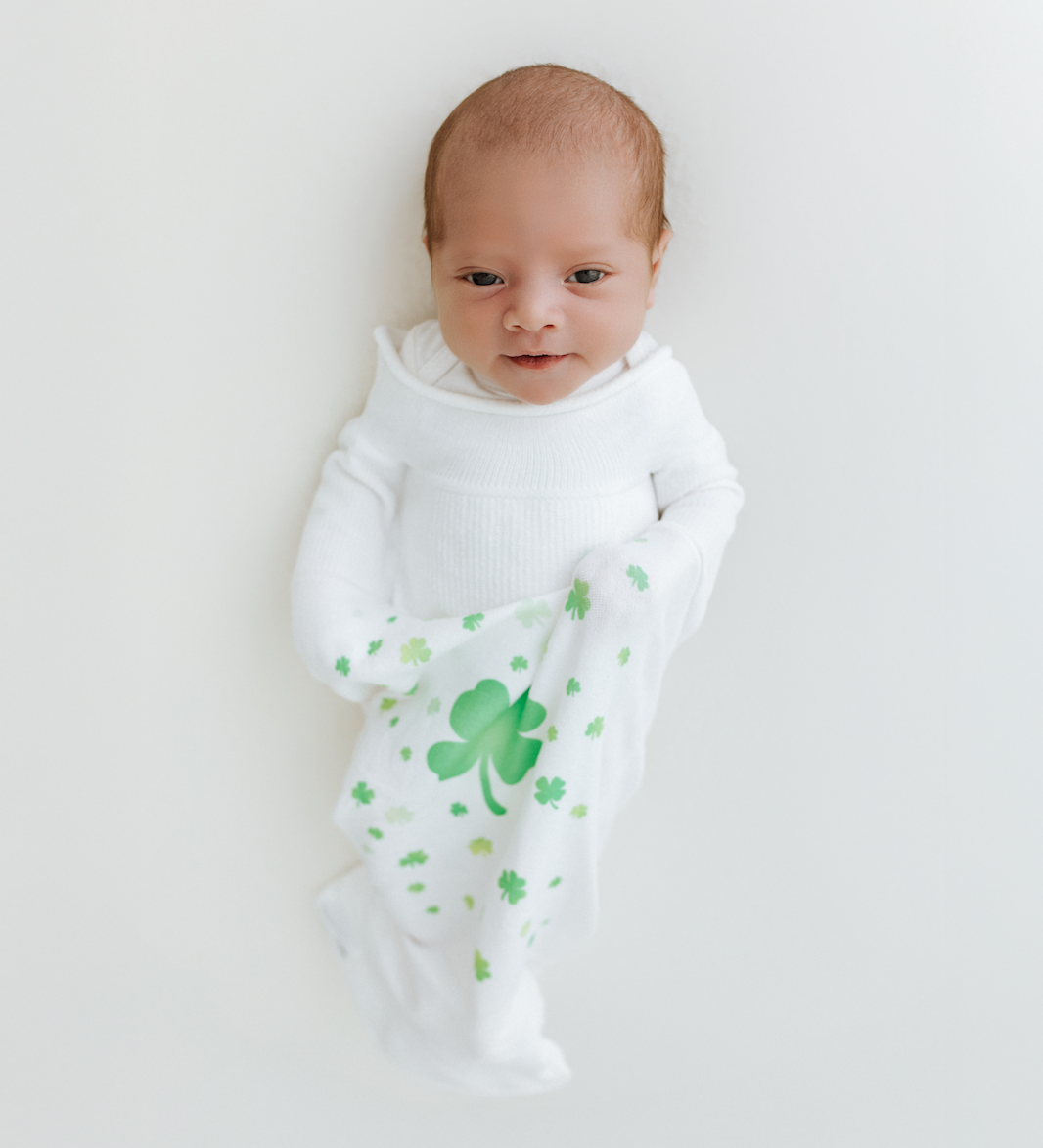 Swaddelini Lucky Shamrock- Bambi Baby