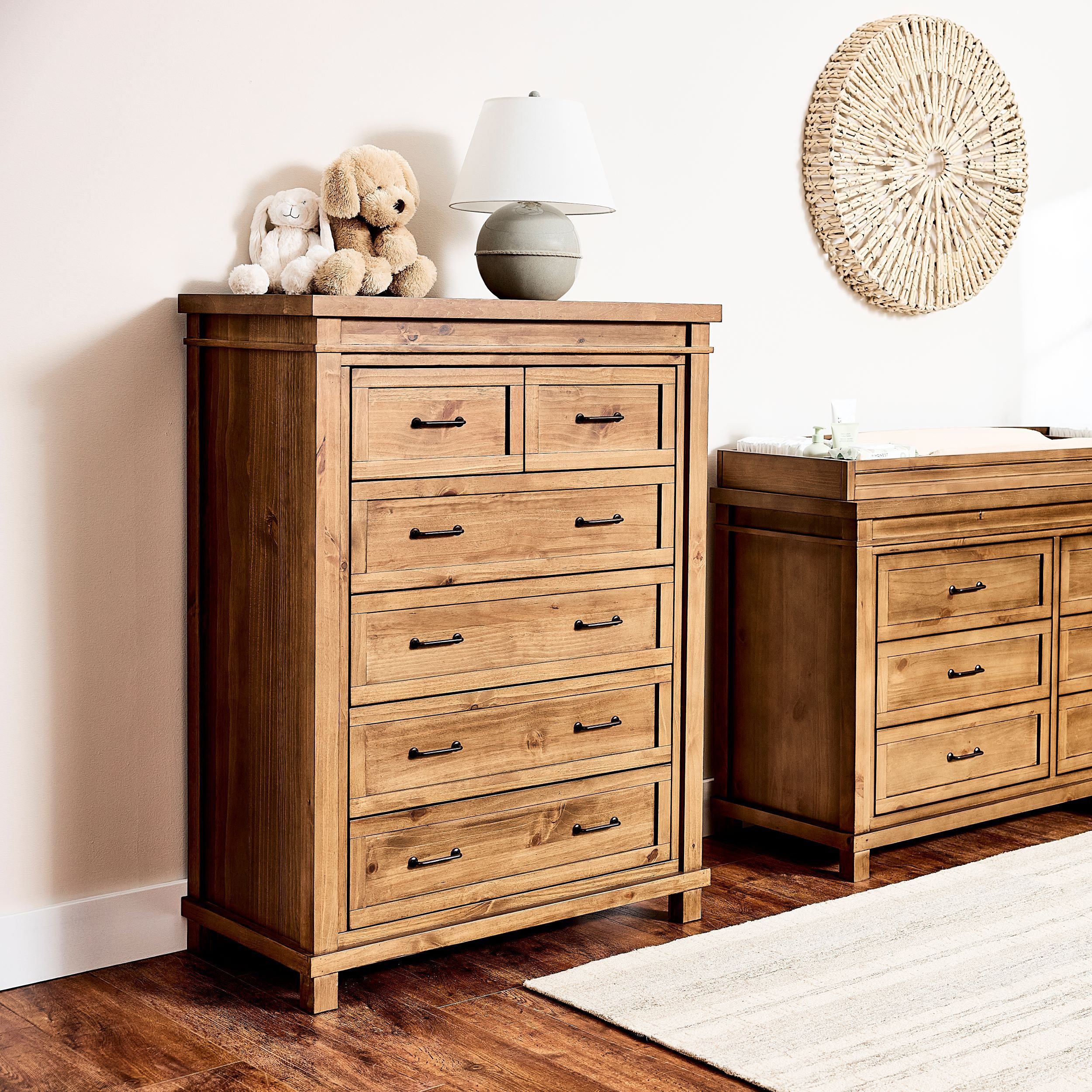 Appleseed Rowan Tall Chest- Bambi Baby