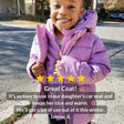 Onekid Car Seat Coat | The Road Coat Down - Lilac - Bambi Baby