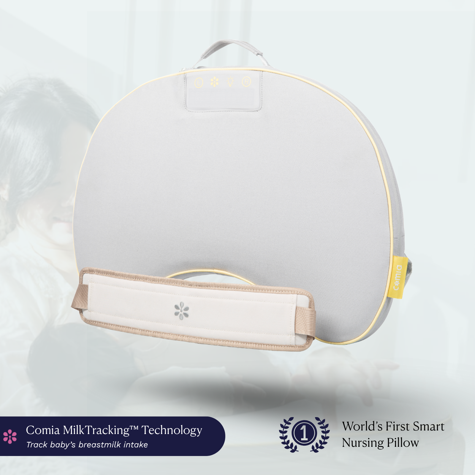 Comia Premium Smart Nursing Pillow- Bambi Baby