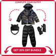 Onekid Car Seat Coat | The Road Coat Down - Black - Bambi Baby