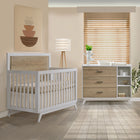 Tulip by Natart Sissi Crib-to-double and Combo Dresser