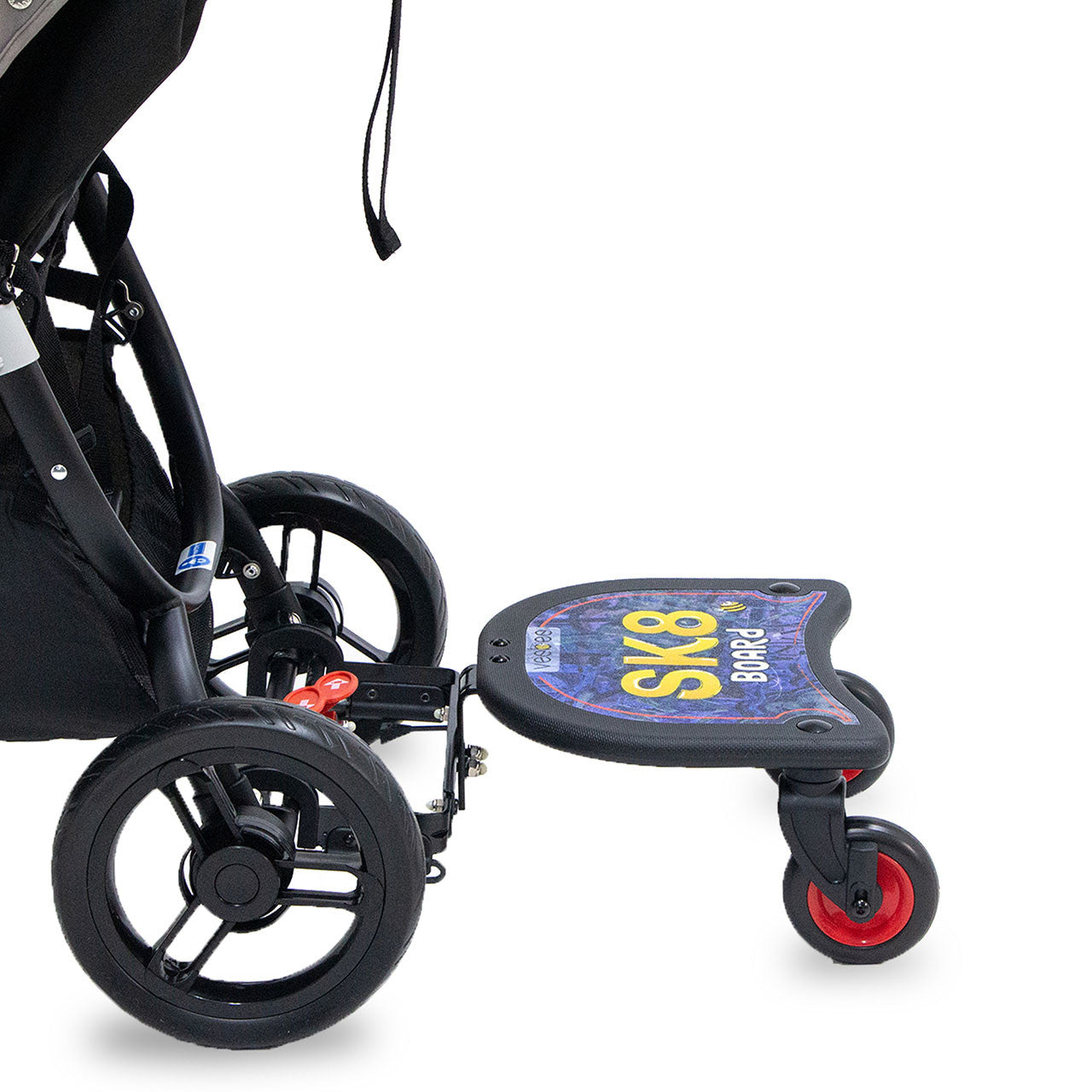 Valco Sk8 BOARD Ride Ons in Black- Bambi Baby