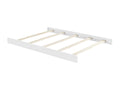 White Wood Full Bed Conversion Kit - Product View | Bambi Baby