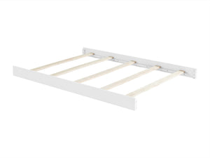 White Wood Full Bed Conversion Kit - Product View | Bambi Baby