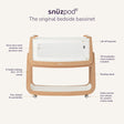 Snuz SnuzPod5 Bedside Bassinet - Natural - Bambi Baby