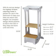 Little Partners Explore 'N Store Learning Tower® Toddler Tower - Bambi Baby