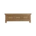 Nutmeg Wood appleseed Solvang Low Profile Footboard - Front View | Bambi Baby