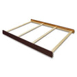 Sorelle Princeton Elite Panel Crib & Changer Full Size Rails in Espresso - Bambi Baby