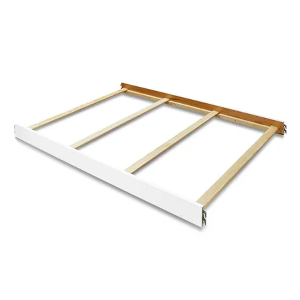 Cuna y cambiador Sorelle Princeton Elite con barandillas de tamaño completo en blanco- Bambi Baby