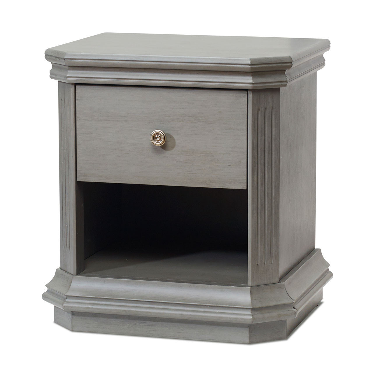 Sorelle Sutton Nightstand in Grigio- Bambi Baby