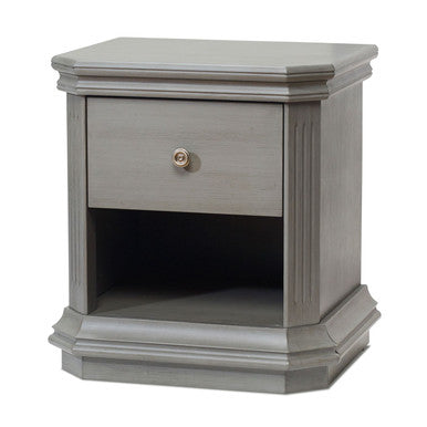 Sorelle Sutton Nightstand in Grigio- Bambi Baby