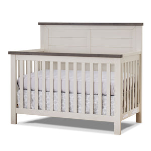 Chocolate Bisque Sorelle Westley Convertible Crib - Front View | Bambi Baby