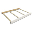 Sorelle 233 Full Size Rails in Weathered White - works ONLY with 6105 Farmhouse Crib and Changer - Bambi Baby