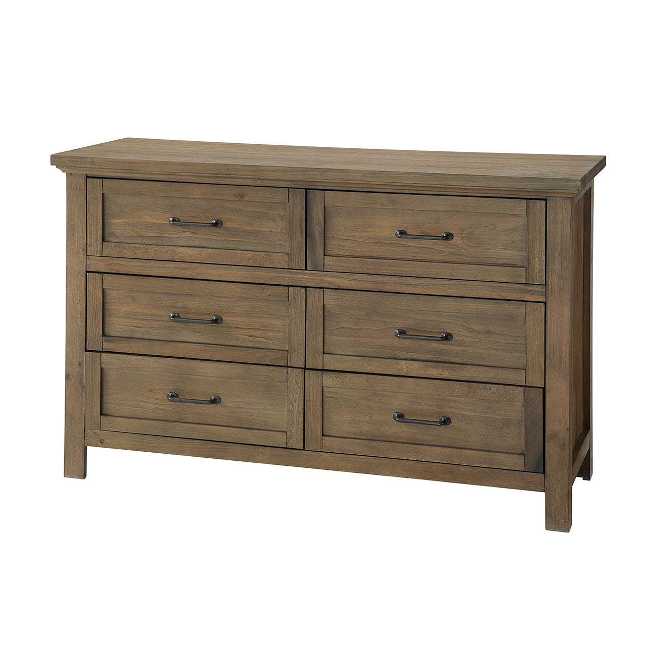 Stella Baby Westin 6 Drawer Dresser in Harvest Brown- Bambi Baby