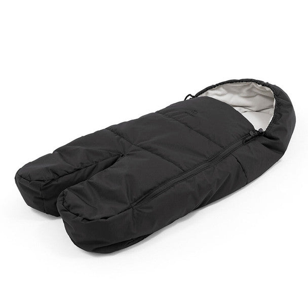 Stokke Xplory X Foot Muff in Rich Black- Bambi Baby