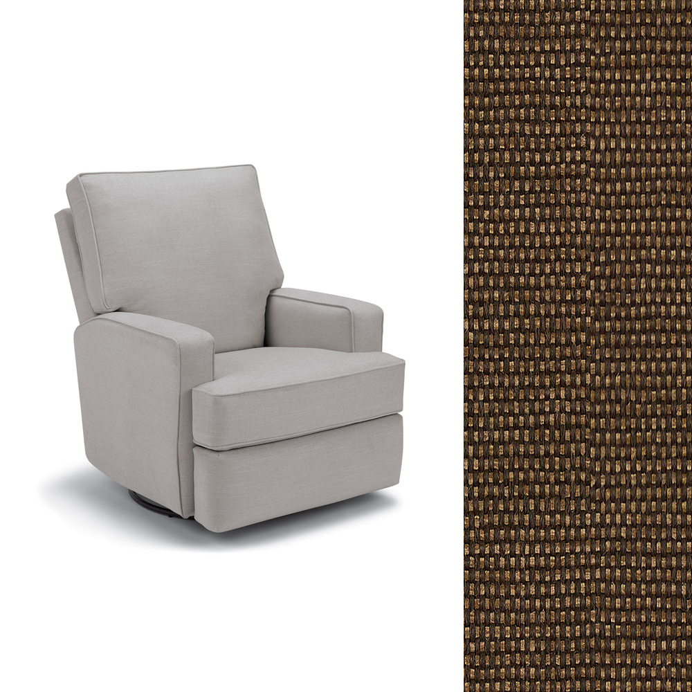 Storytime by Best Chairs Kersey Swivel Recliner- Bambi Baby