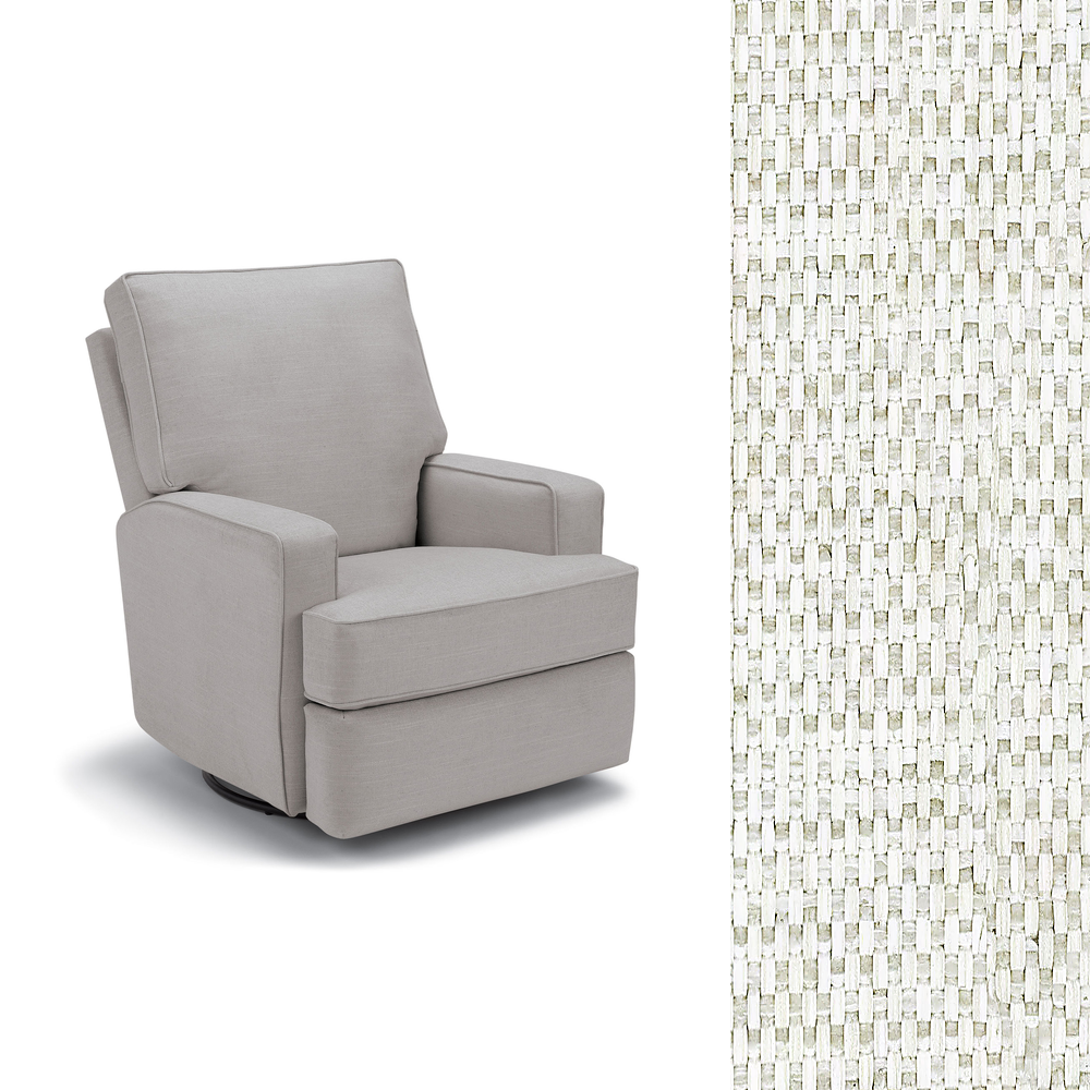 Storytime by Best Chairs Kersey Swivel Recliner- Bambi Baby