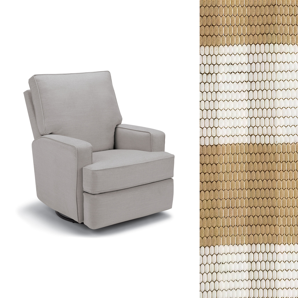 Storytime by Best Chairs Kersey Swivel Recliner- Bambi Baby