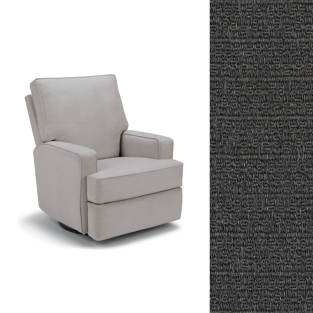Storytime by Best Chairs Kersey Swivel Recliner- Bambi Baby