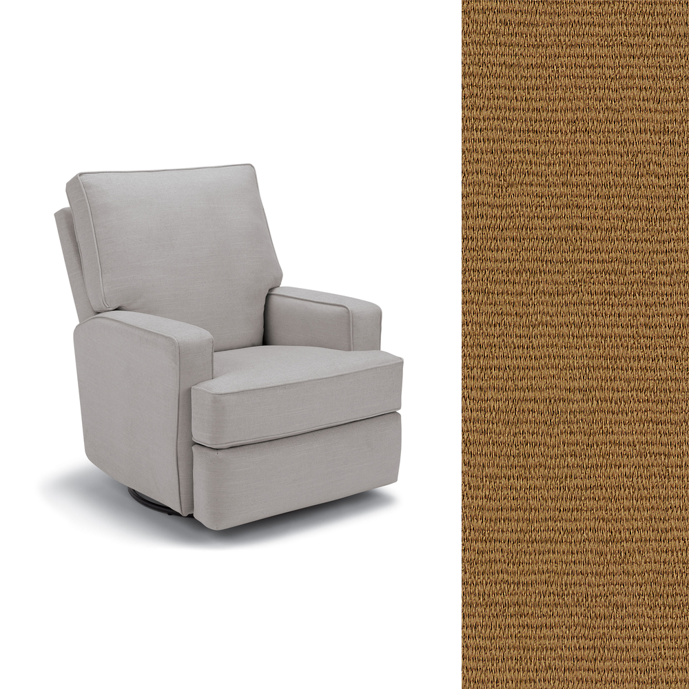 Storytime by Best Chairs Kersey Swivel Recliner- Bambi Baby