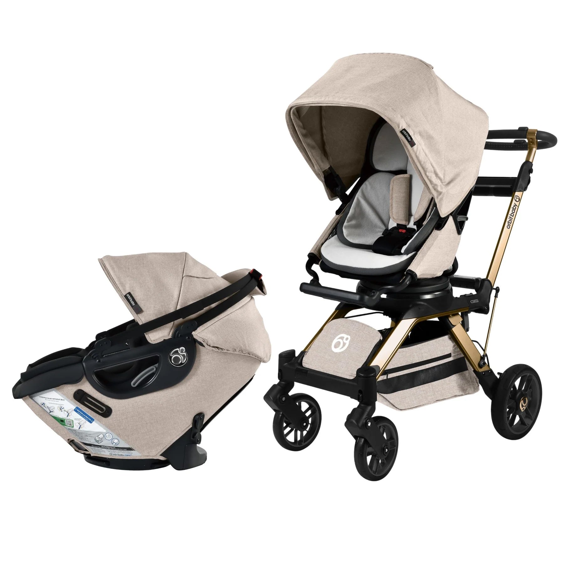 stroll travel Orbit Baby Stroll & Ride Travel System – Bambi Baby