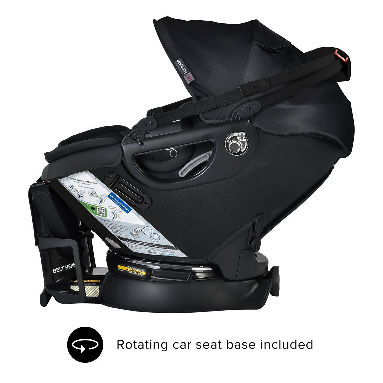 Orbit Baby Jog Sleep Ride Travel System in Black Black Bambi Baby