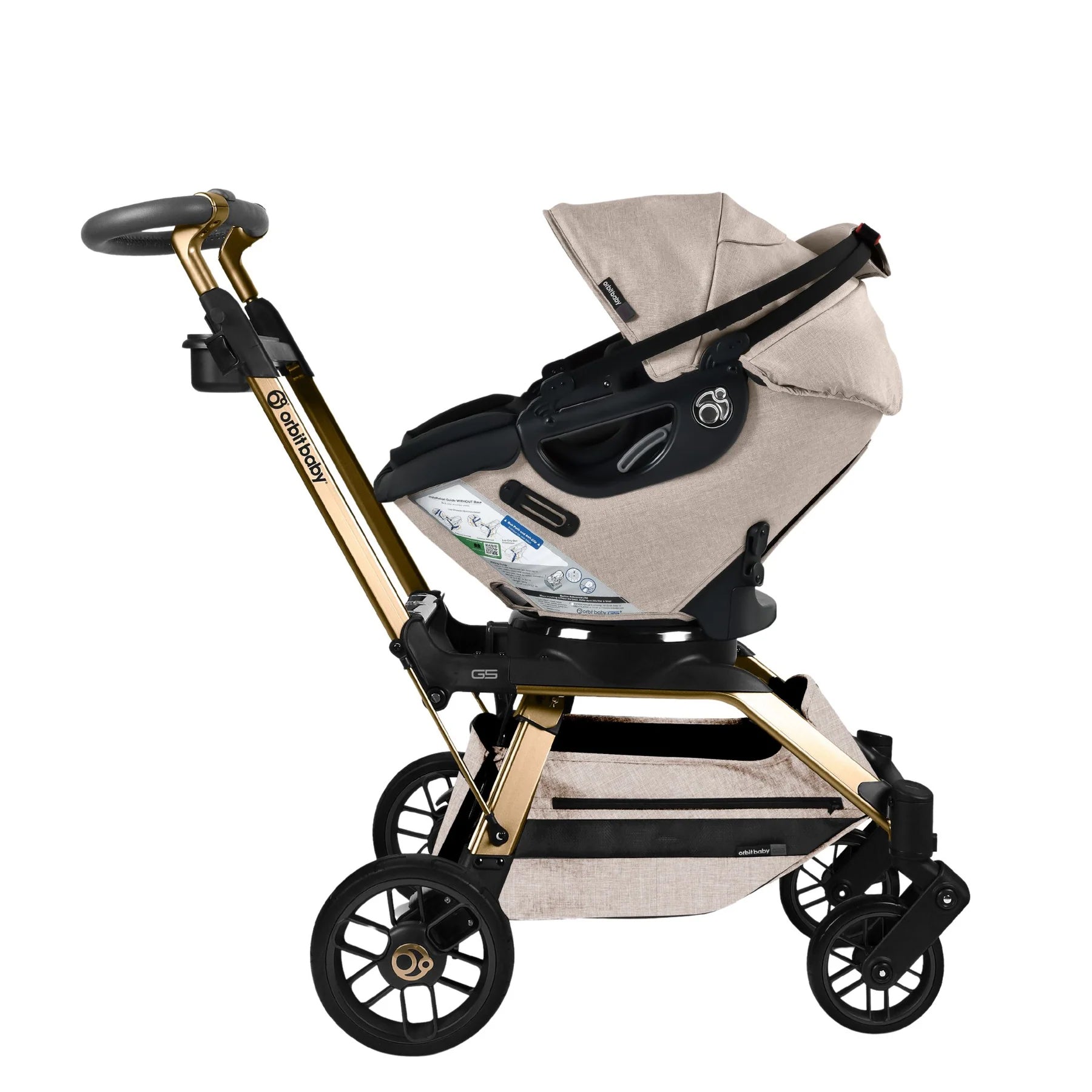 Orbit Baby Stroll, Lounge & Ride Travel System- Bambi Baby