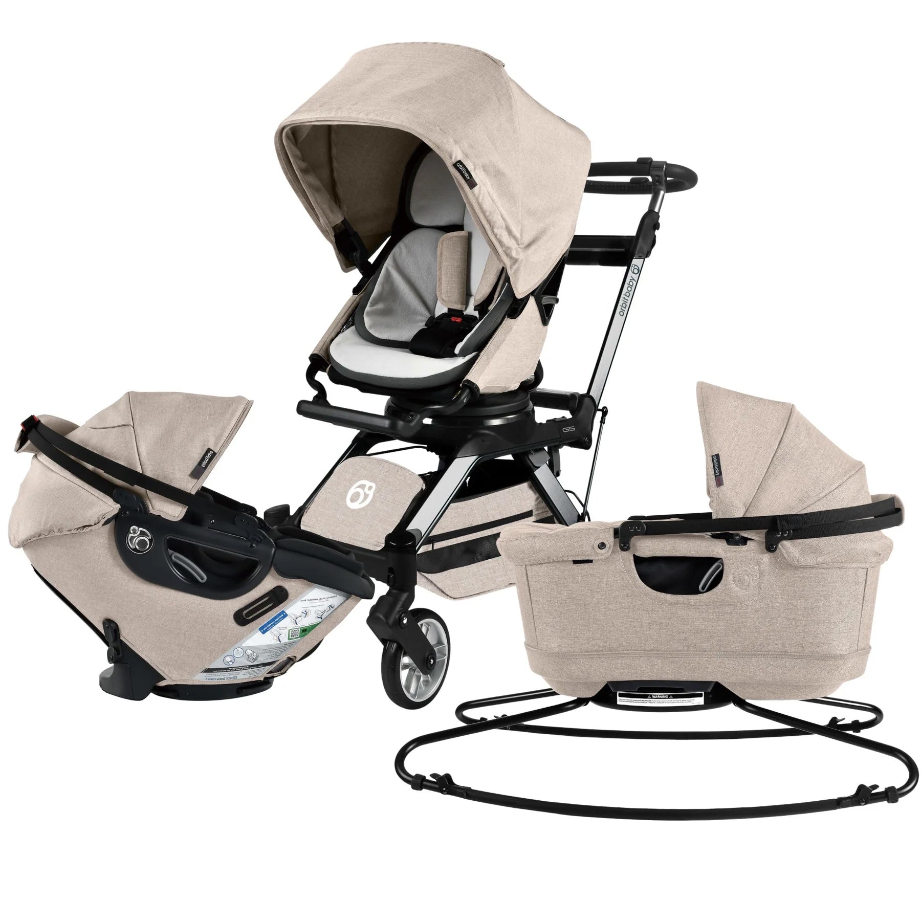 Orbit Baby Stroll, Lounge & Ride Travel System – Bambi Baby